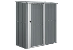 Grijze Tuinschuur Staal (180.5x97x209.5 cm) met 35% Korting