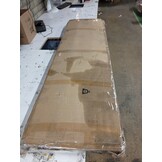 vidaXL Tuinschuur 257x392x181 cm metaal antracietkleurig