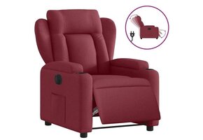 Elektrische Fauteuil Wijnrood - 35% Korting