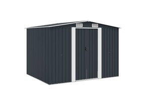 VidaXL Tuinberging Staal Antraciet 257x205x178 cm - 35% Korting