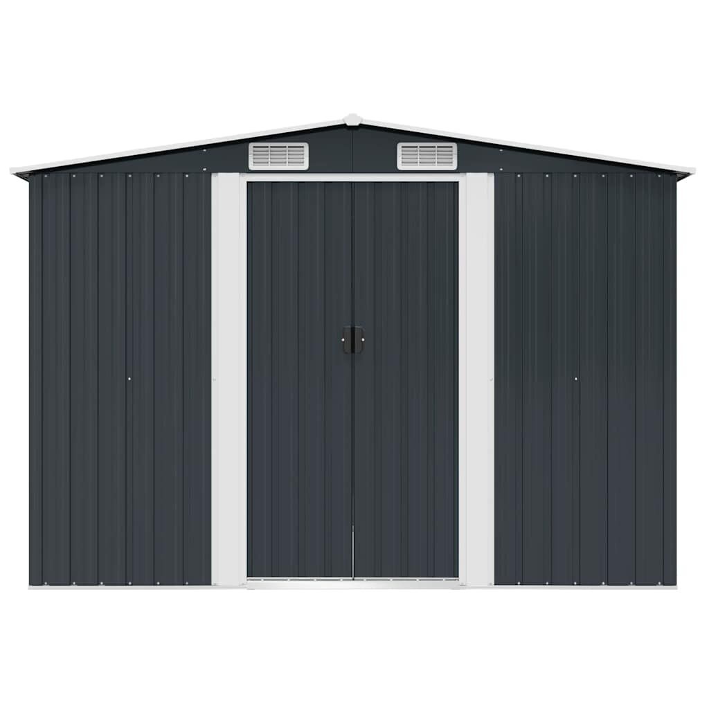 vidaXL Tuinberging 257x205x178 cm staal antraciet