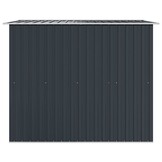 vidaXL Tuinberging 257x205x178 cm staal antraciet