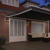 Markies met Handmatig Wit 6 x 3 m Metaal