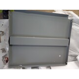 vidaXL Werkbank 160x60x85 cm staal zwart