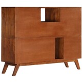 vidaXL Dressoir 115x35x86 cm massief acaciahout