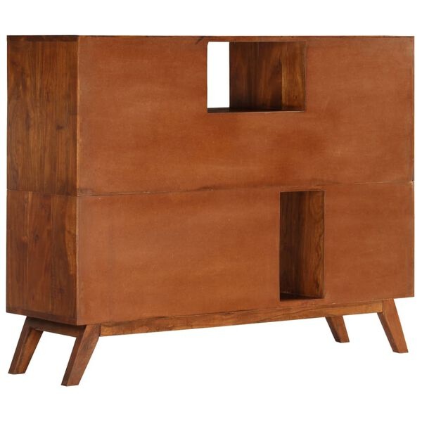 vidaXL Dressoir 115x35x86 cm massief acaciahout