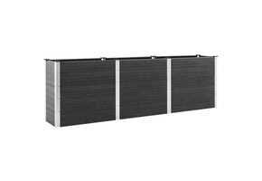 Verhoogde Plantenbak HKC Grijs 300x50x91 cm - 60% Korting