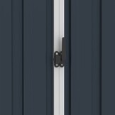 vidaXL Tuinschuur 205x129x183 cm gegalvaniseerd staal antraciet
