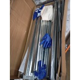 vidaXL Tuinschuur 192x108x223 cm gegalvaniseerd staal antracietkleurig