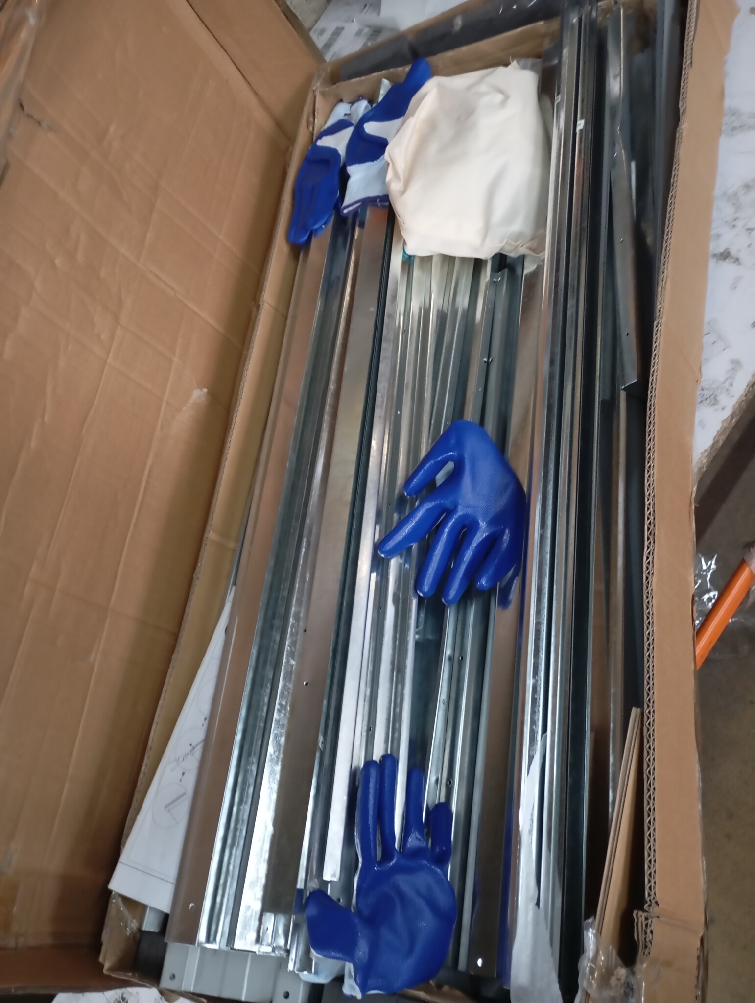 vidaXL Tuinschuur 192x108x223 cm gegalvaniseerd staal antracietkleurig