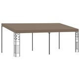 vidaXL Wandprieel 6x3x2,5 m taupe