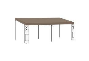 vidaXL Wandprieel Taupe 6x3m - 35% Korting