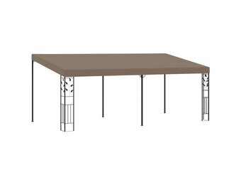 vidaXL Wandprieel 6x3x2,5 m taupe