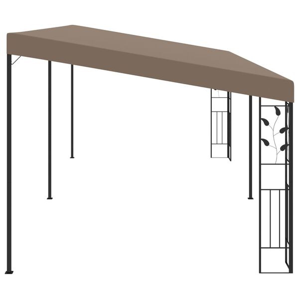 vidaXL Wandprieel 6x3x2,5 m taupe