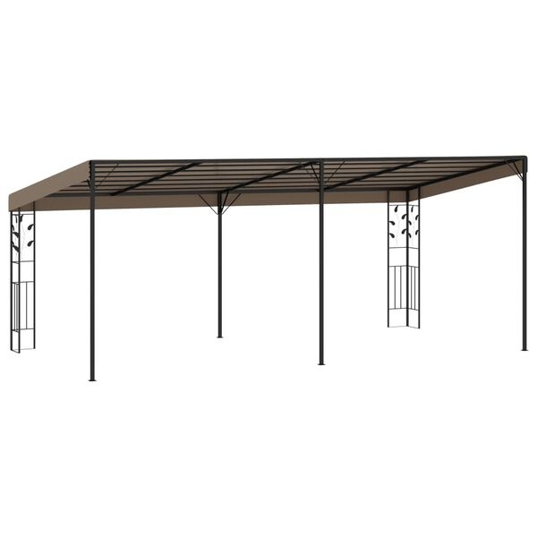 vidaXL Wandprieel 6x3x2,5 m taupe