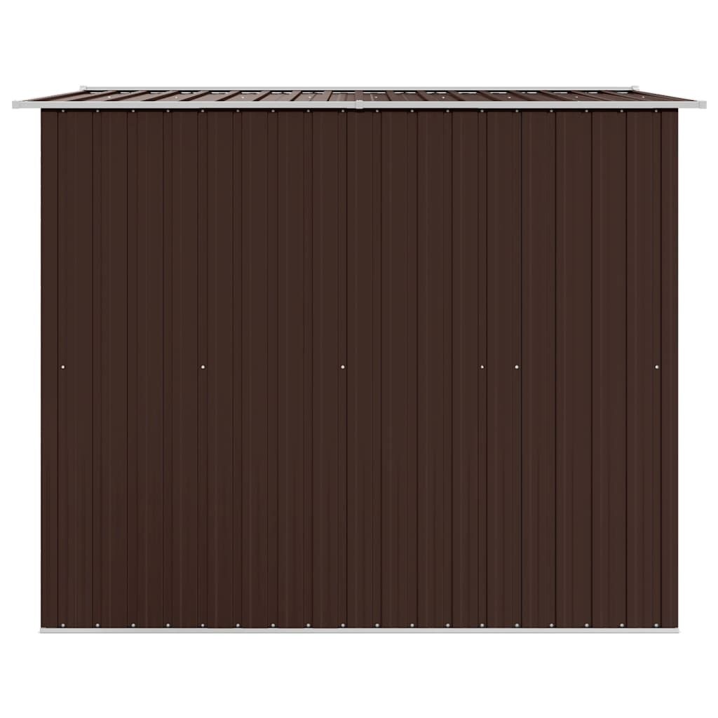 vidaXL Tuinberging 257x205x178 cm staal bruin