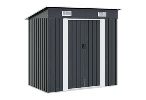 VidaXL Tuinschuur Staal Antraciet - 35% Korting