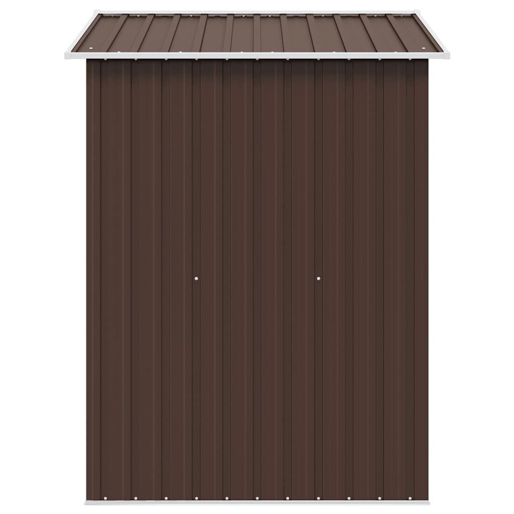 vidaXL Tuinberging 204x132x186 cm staal bruin