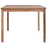 vidaXL Tuintafel 200x100x77 cm massief teakhout