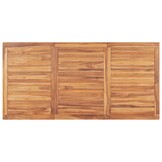 vidaXL Tuintafel 180x90x77 cm massief teakhout