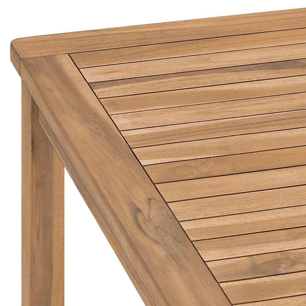 vidaXL Tuintafel 180x90x77 cm massief teakhout