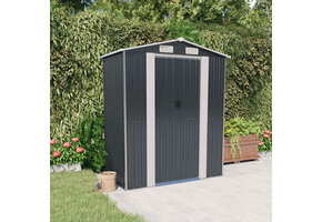 VidaXL Tuinschuur Gegalvaniseerd Staal Antraciet 192x108x223 cm (35% Korting)