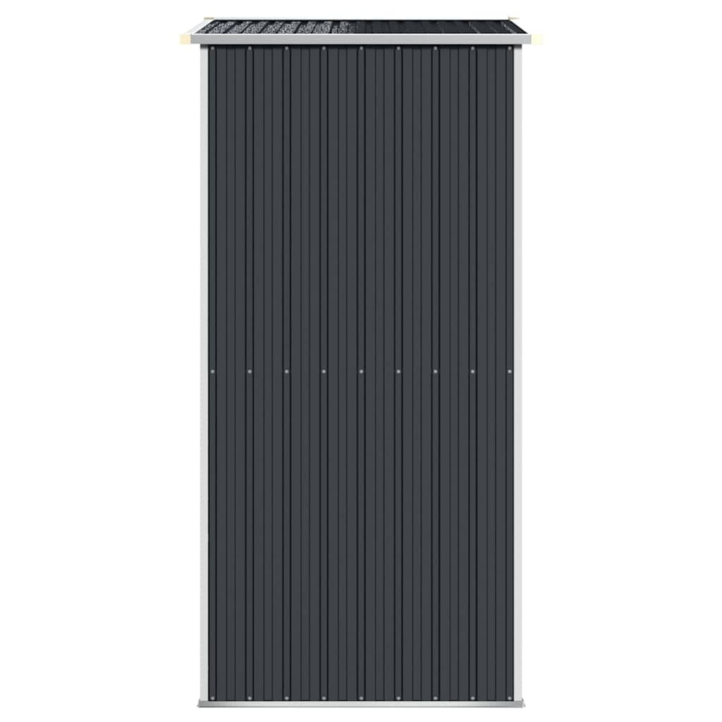 vidaXL Tuinschuur 192x108x223 cm gegalvaniseerd staal antracietkleurig