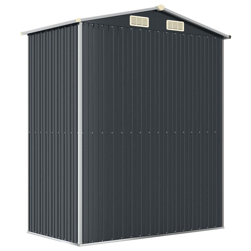 vidaXL Tuinschuur 192x108x223 cm gegalvaniseerd staal antracietkleurig