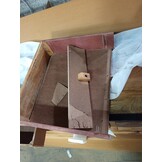 vidaXL Boekenkast 4-laags met 6 lades 122x36x181 cm massief mangohout