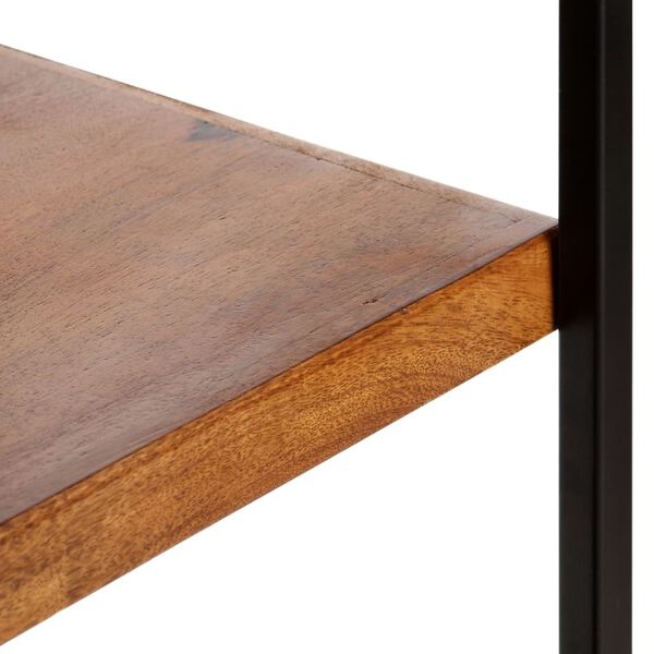 vidaXL Boekenkast 4-laags met 6 lades 122x36x181 cm massief mangohout