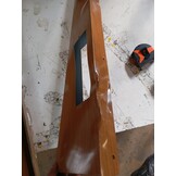 vidaXL Tuinschuur 270x130x208,5 cm gegalvaniseerd staal bruin