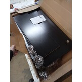 vidaXL Kledingkast 80x52x180 cm bewerkt hout zwart