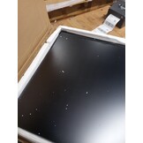vidaXL Tuintafel 130x130x72 cm staal en glas antracietkleurig