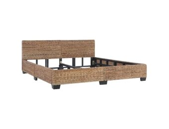 vidaXL Bedframe natuurlijk rattan 180x200 cm
