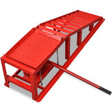 vidaXL Autoreparatie oprijplaten 2 st staal rood