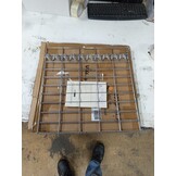 vidaXL Schanskorf 200x50x50 cm gegalvaniseerd ijzer zilverkleurig