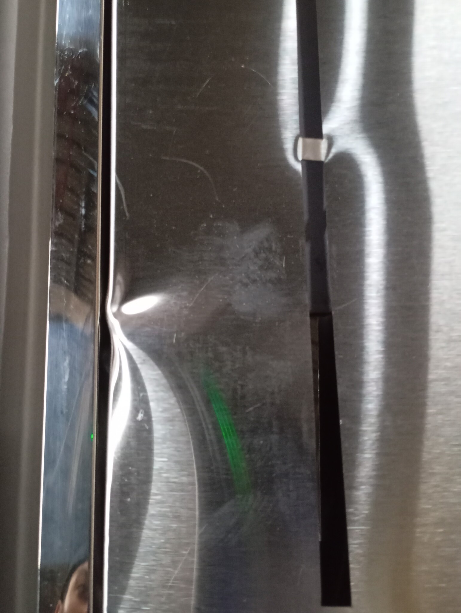 vidaXL Tuinpoort met slot Zilver 96 x 200 cm Roestvrij staal