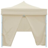 vidaXL Vouwtent pop-up met 8 zijwanden 3x9 m crème