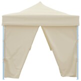 vidaXL Vouwtent pop-up met 8 zijwanden 3x9 m crème