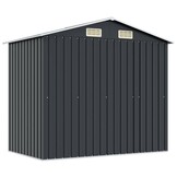 vidaXL Tuinberging 204x132x186 cm staal antraciet