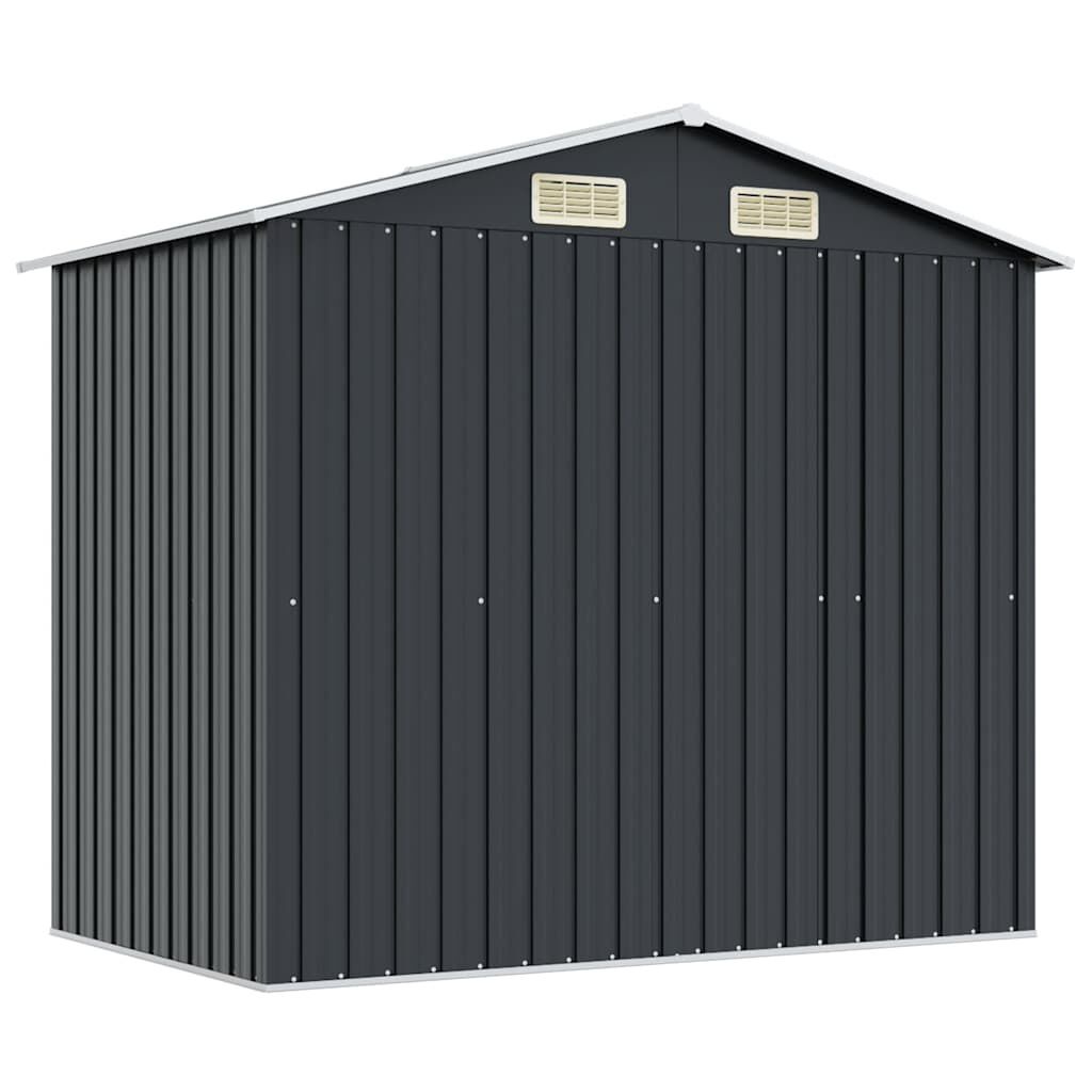vidaXL Tuinberging 204x132x186 cm staal antraciet