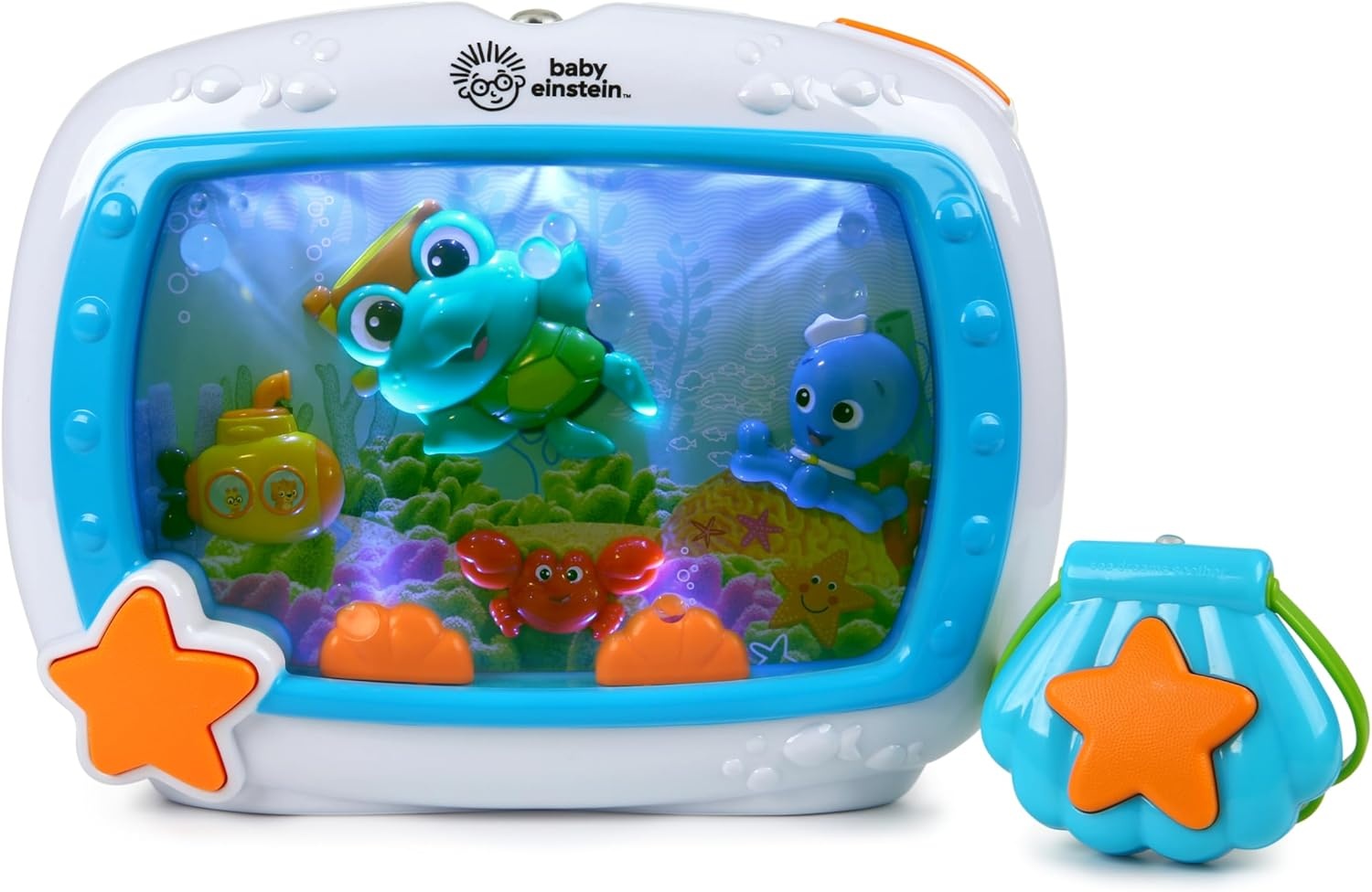 Baby Einstein Sea Dreams Soother Bedlampje met Afstandsbediening Multikleur