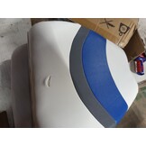vidaXL Bootstoel met hoge rugleuning inklapbaar 44x38x55 cm