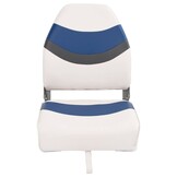 vidaXL Bootstoel met hoge rugleuning inklapbaar 44x38x55 cm