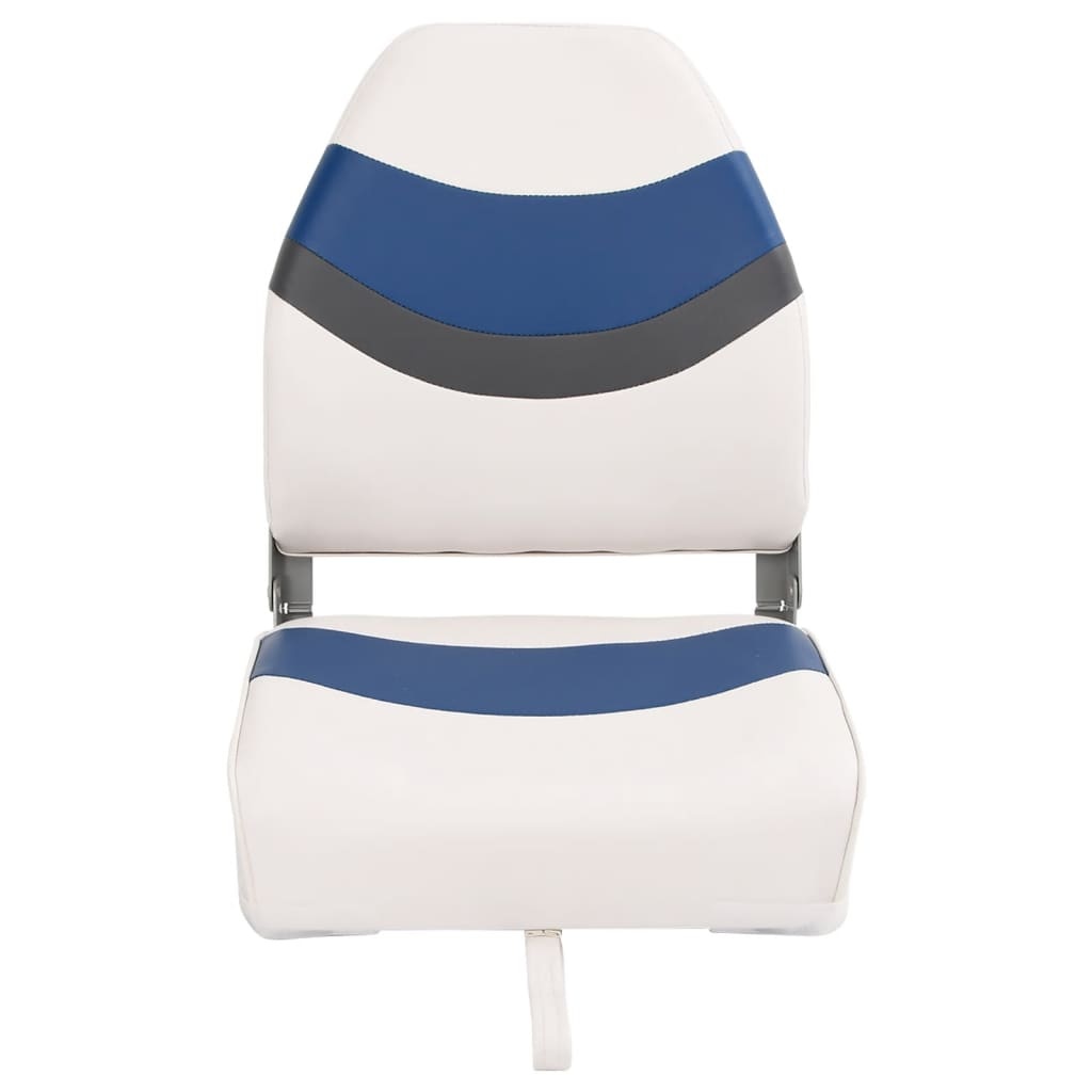 vidaXL Bootstoel met hoge rugleuning inklapbaar 44x38x55 cm