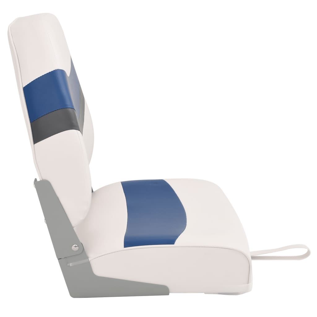 vidaXL Bootstoel met hoge rugleuning inklapbaar 44x38x55 cm