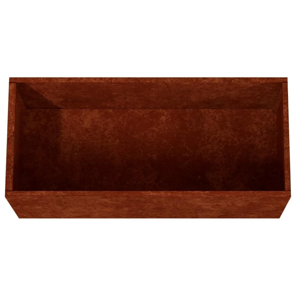 vidaXL Plantenbak 62x40x39 cm cortenstaal