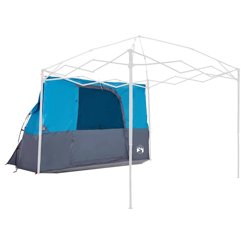 vidaXL Binnentent met dak met opslag Blauw 280 x 220 x 176 cm taft