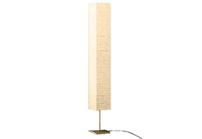 Vloerlamp staal 170 cm beige - 34% korting