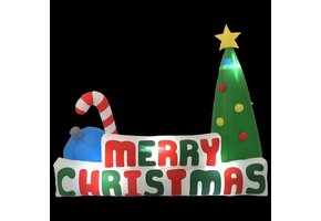 Opblaasbare Kerstboom LED 240x188 cm - 34% Korting
